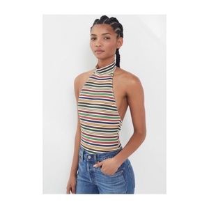 UO Out from Under Easton Halter Bodysuit